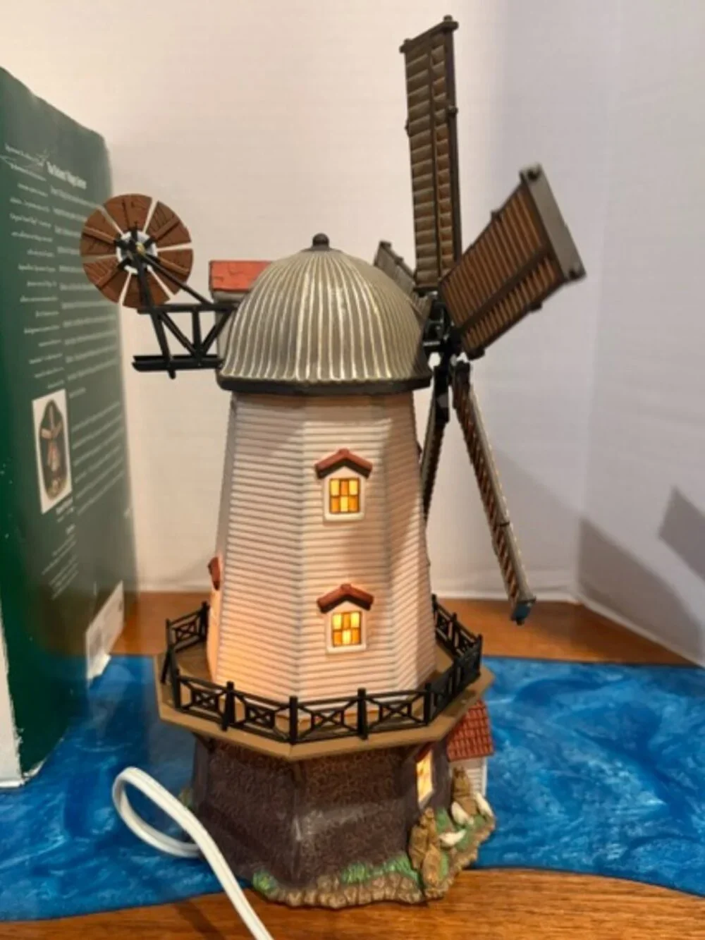 Dept 56 Bidwell Windmill Dickens Snow Village with Box Works